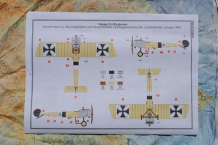 A50177 FOKKER E.II & ROYAL AIRCRAFT FACTORY BE2c